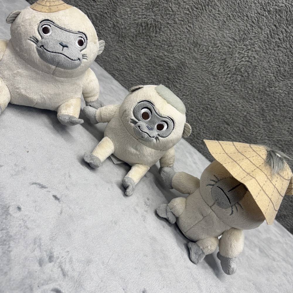 Disney Raya Last Dragon Chattering Ongis Plush 3 Piece Magnet Hands Tested Works